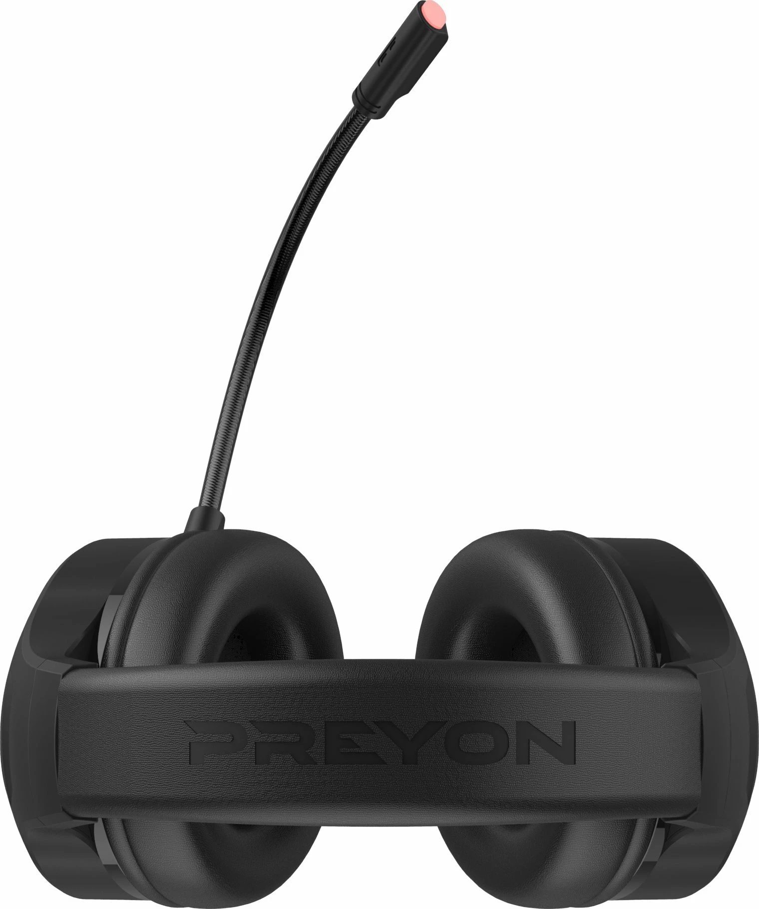 Kufje gaming PREYON Hurricane Fly PHF40B wireless 7.1 RGB me mikrofon të shkëputshëm, të zeza