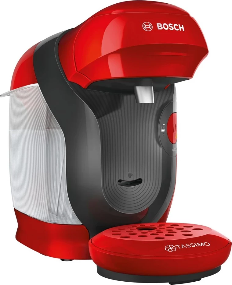 Aparat kafeje Bosch Tassimo Style TAS1103, kapsulë, i kuq