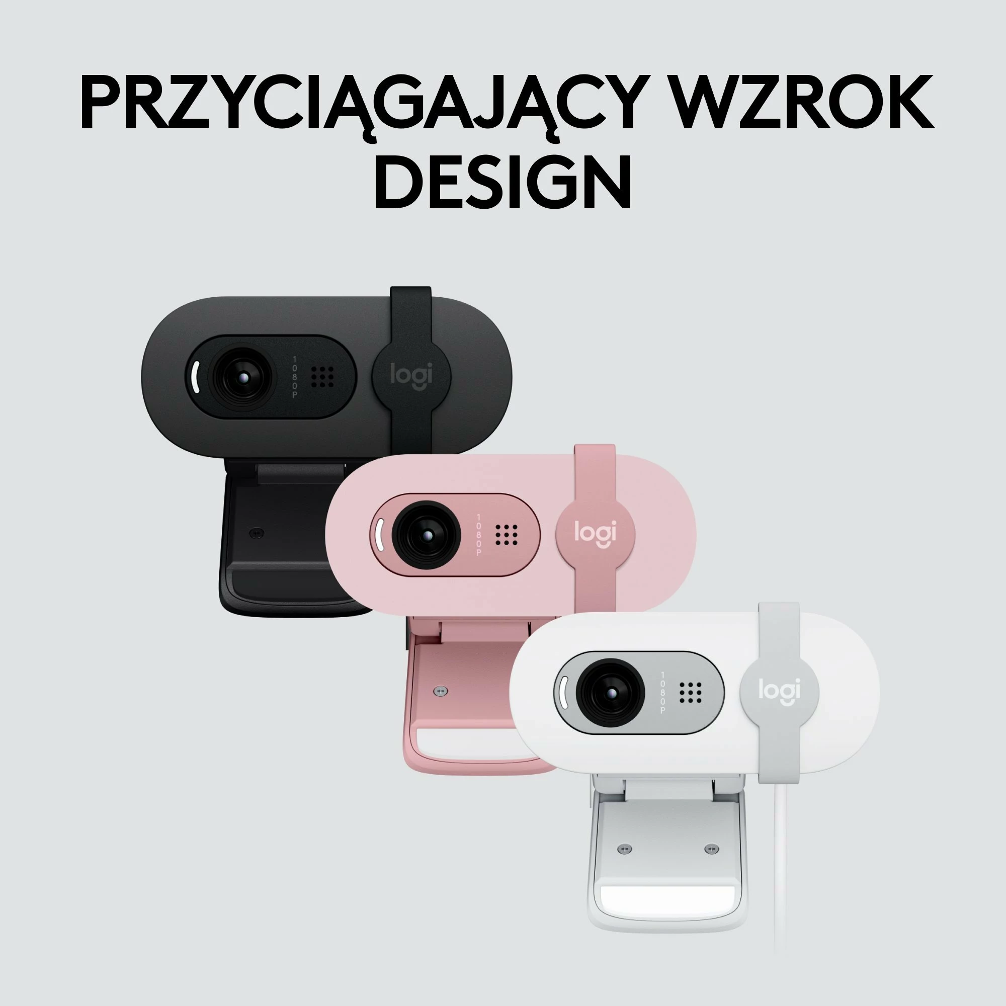 Webcam Logitech Brio 100 960-001585 Full HD 1080p USB, e zezë