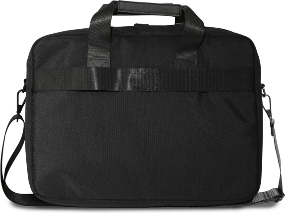 Çantë laptopi BMW BMCB15COMPVSKR, 16", najlon, vija të kuqe, e zezë