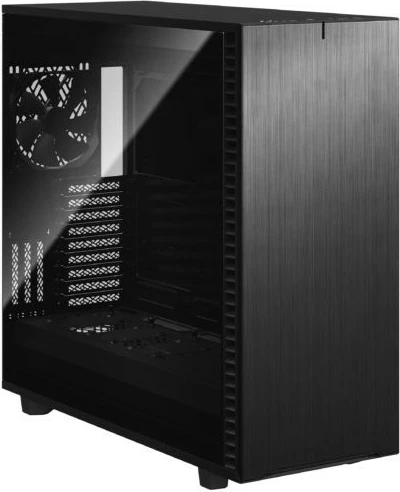 Kasë Fractal Design Define 7 XL, Midi Tower, xham i temperuar, e zezë