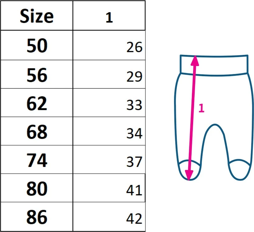 Pantalona me këmbëza, New Baby, Classic II, madhësia 62 (3-6m), pambuk 100%, blu