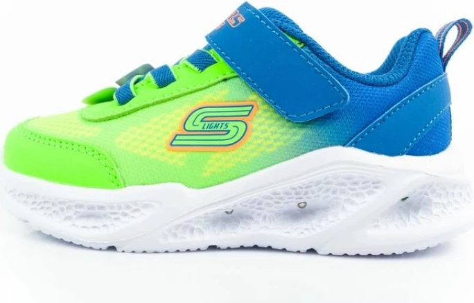 Atlete për fëmijë Skechers, kaltër-gjelbër