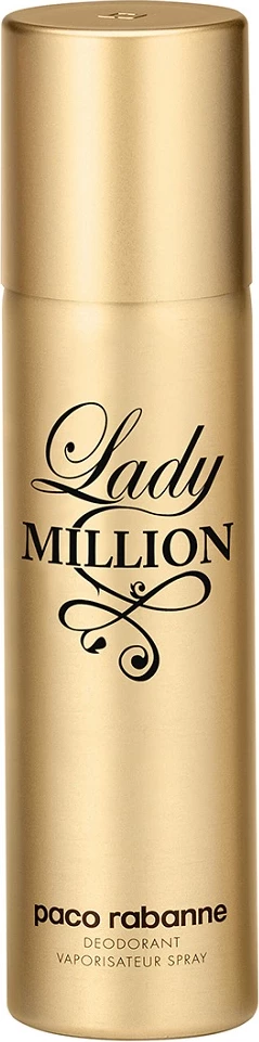 Deodorant spray për femra Paco Rabanne Lady Million, 150ml