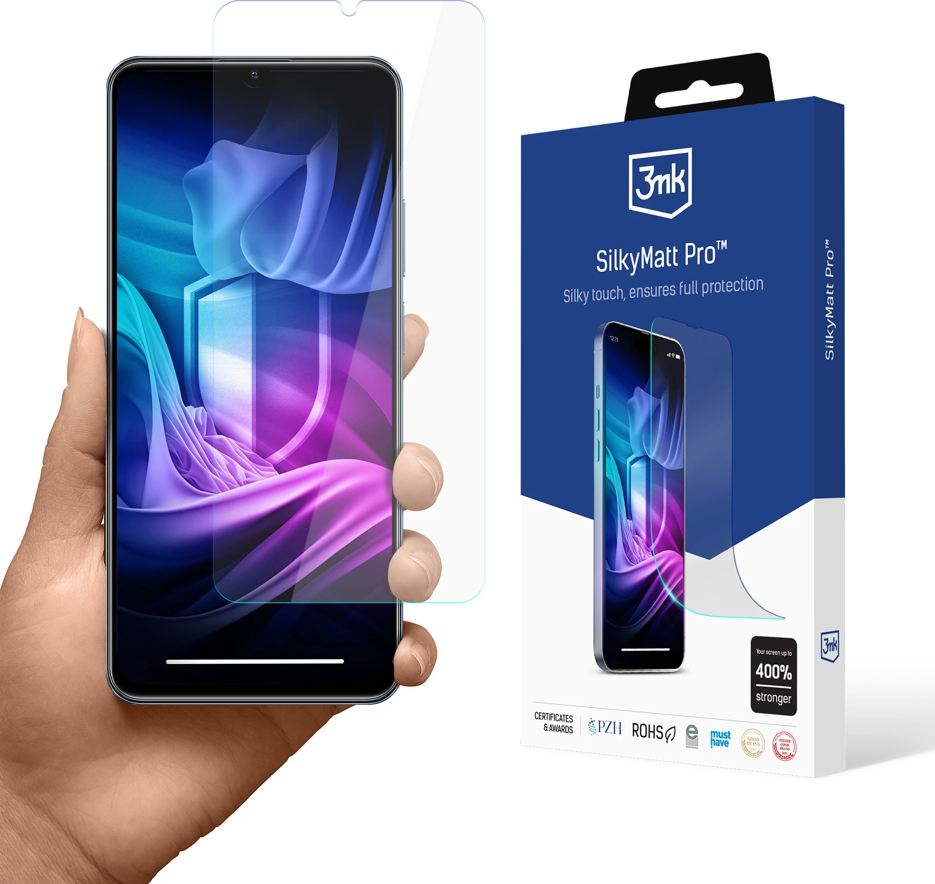 Folie mbrojtëse mat 3mk Silky Matt Pro për Realme C63