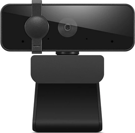 Webkamerë Lenovo Essential, Full HD 1080p, USB 2.0, me shutter privatësie, e zezë