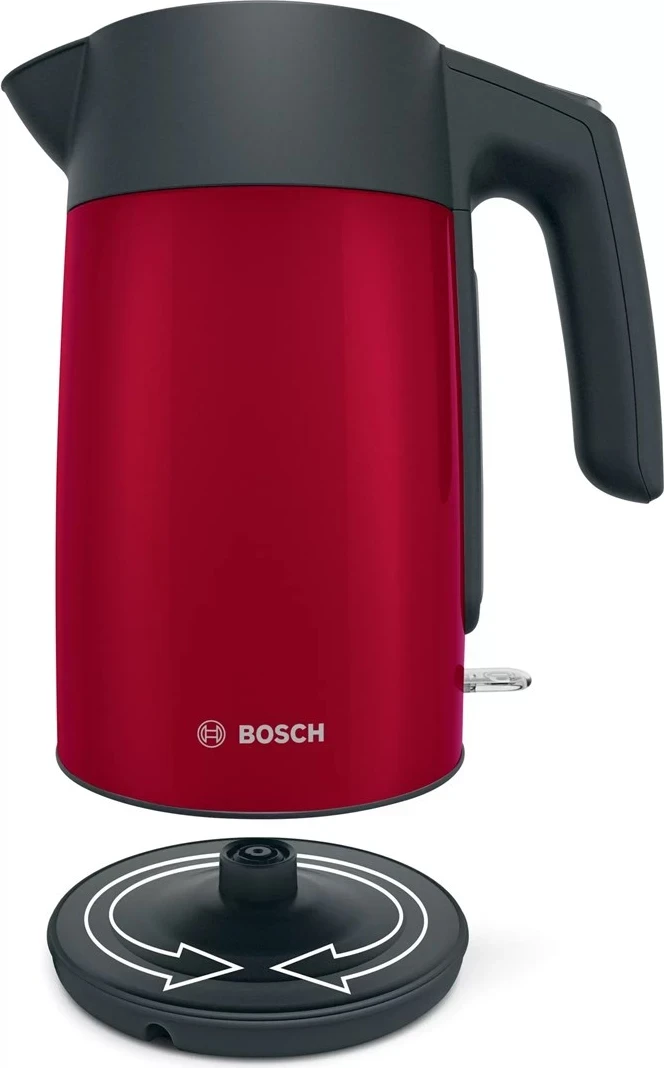 Vluese uji Bosch TWK7L464, 1.7L, 2400W, e kuqe