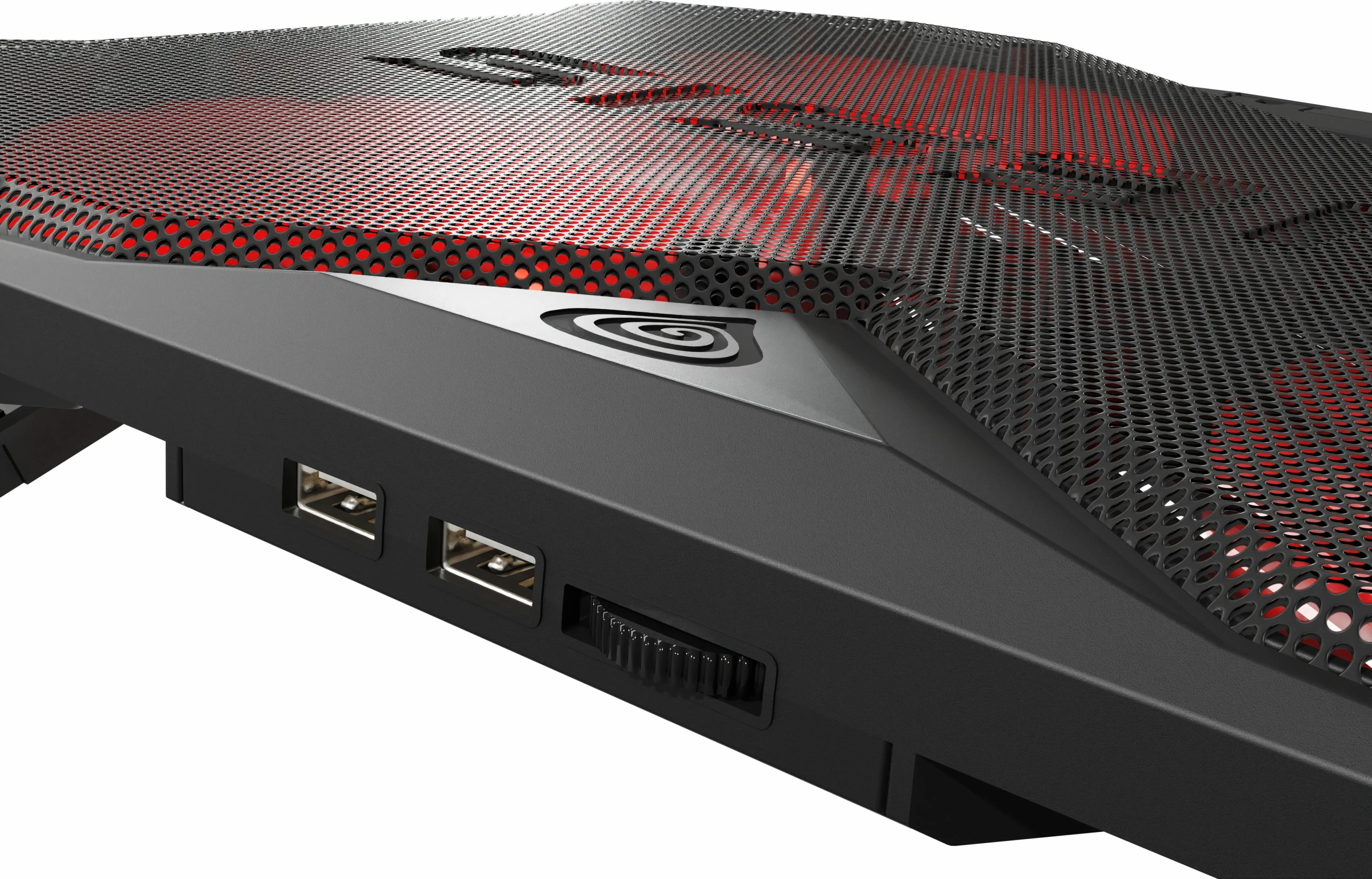 Ftohës notebook Genesis OXID 260, 15.6-17.3 inç, me ndriçim të kuq