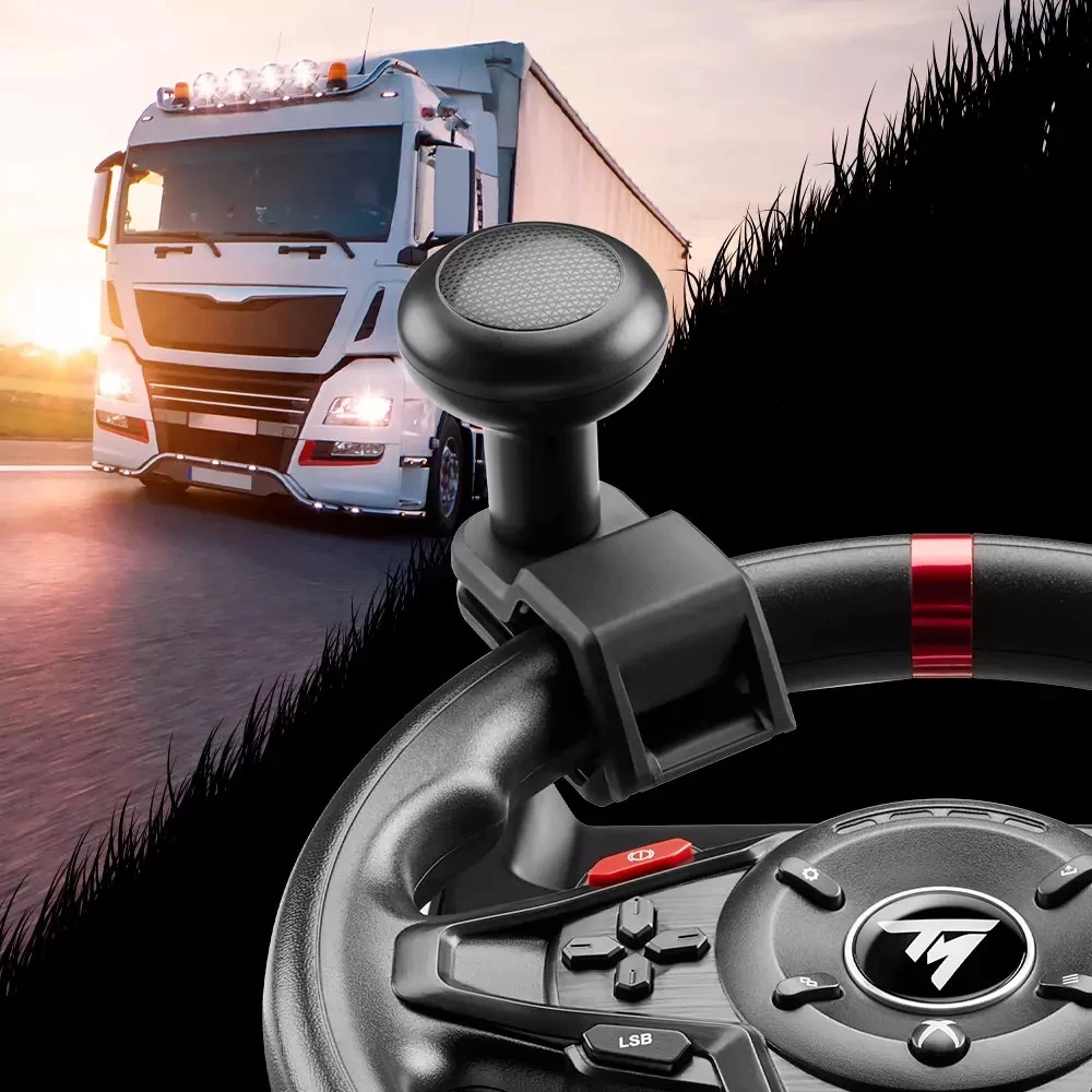 Volan simulimi Thrustmaster T128-X SimTask Pack, Force Feedback Hybrid Drive, pedale magnetike T2PM, Xbox Series X|S/Xbox One/PC, i zi, set