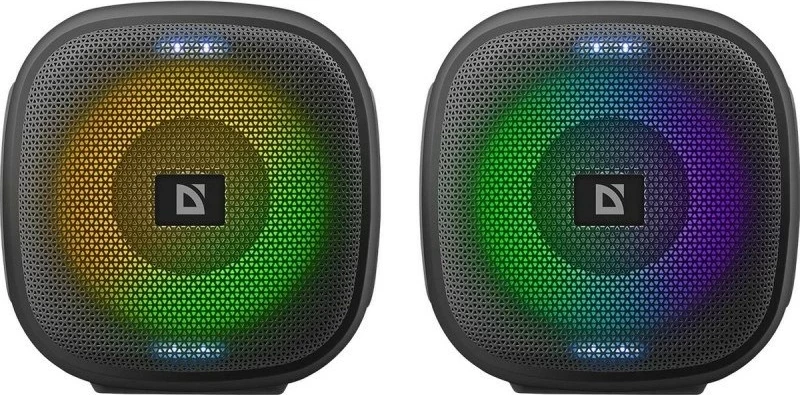 Boks Bluetooth Defender Q4, 10W, LED, FM, USB, TWS, Zi