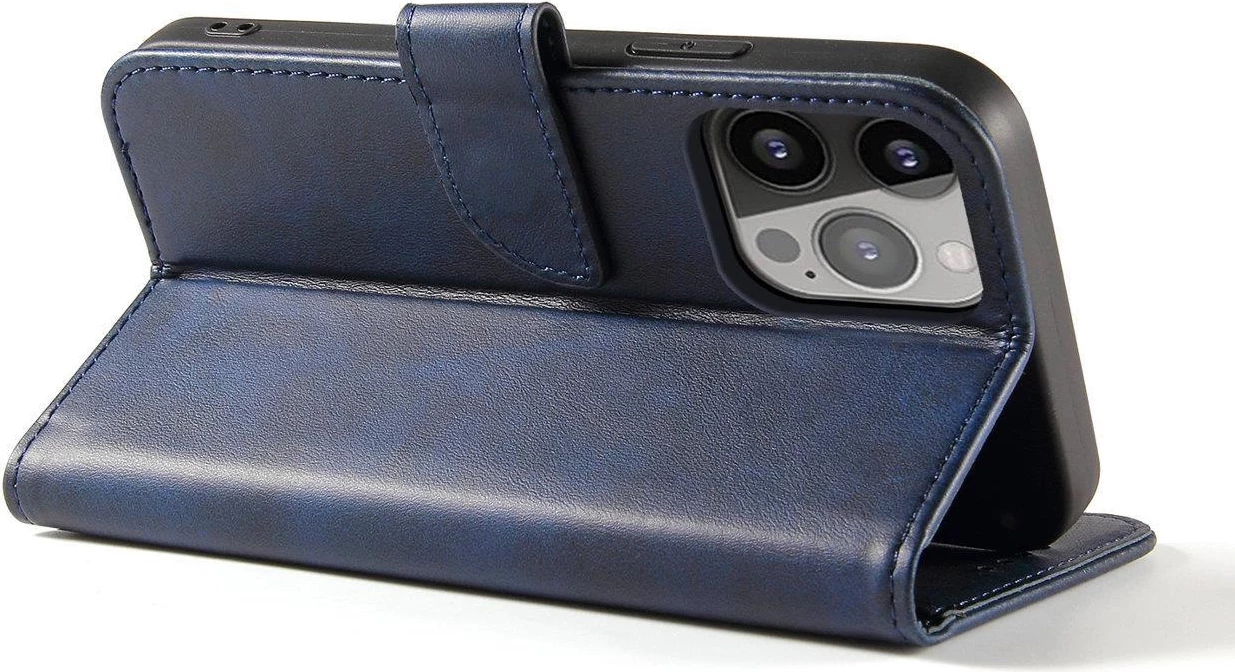 Mbështjellës magnetik me kapak Hurtel për Samsung Galaxy S24 FE, Kaltër