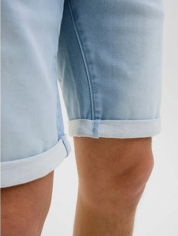 Shorce për meshkuj Jack&Jones JJIRICK JJICON IK SHORTS GE 118 SN 12269609, denim të kaltër