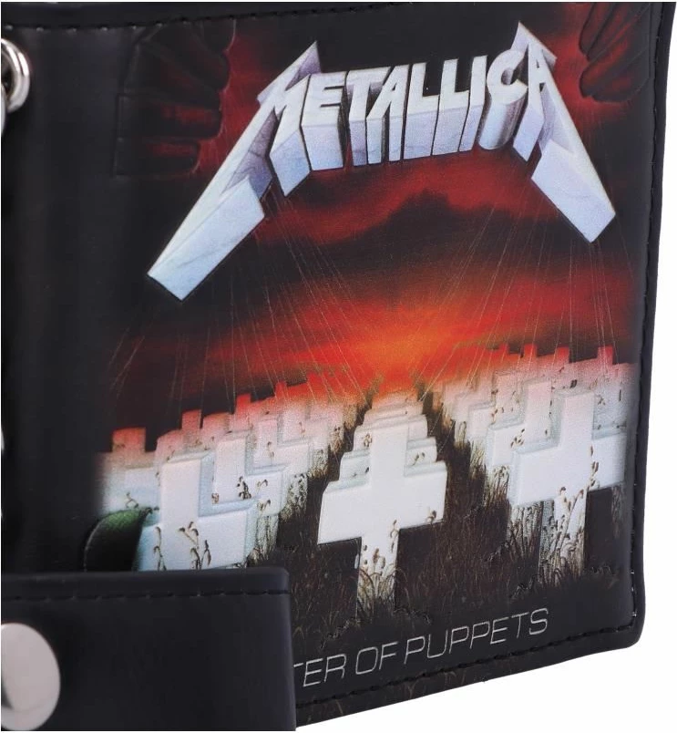 Portofol NEMESIS NOW Metallica Master of Puppets, PU, me zinxhir, i zi