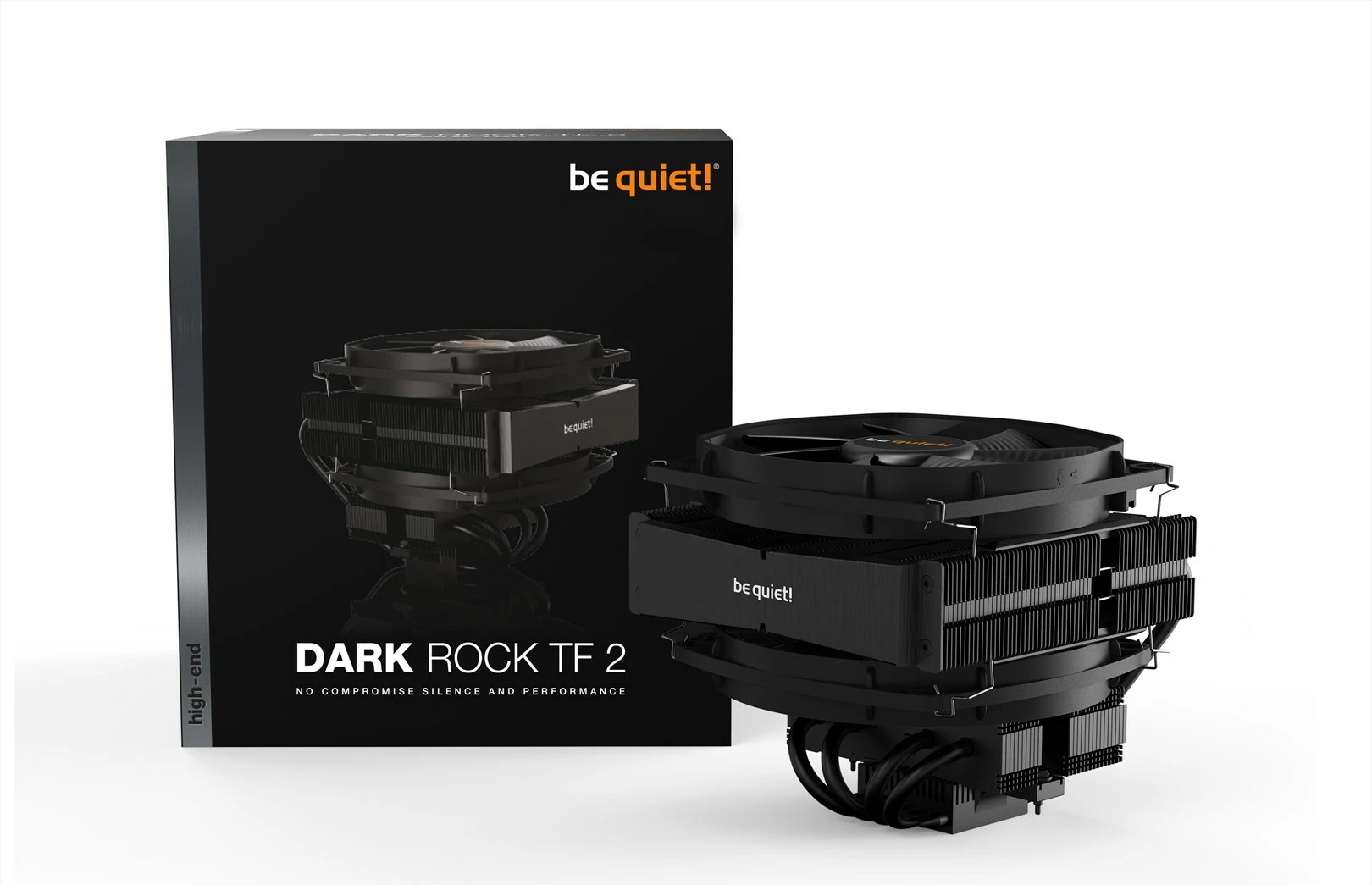 Kasë ftohëse procesori BE QUIET! Dark Rock TF 2, BK031, 2 ventilatorë, alumini