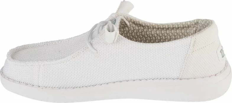 Këpucë femra Hey Dude, të bardha