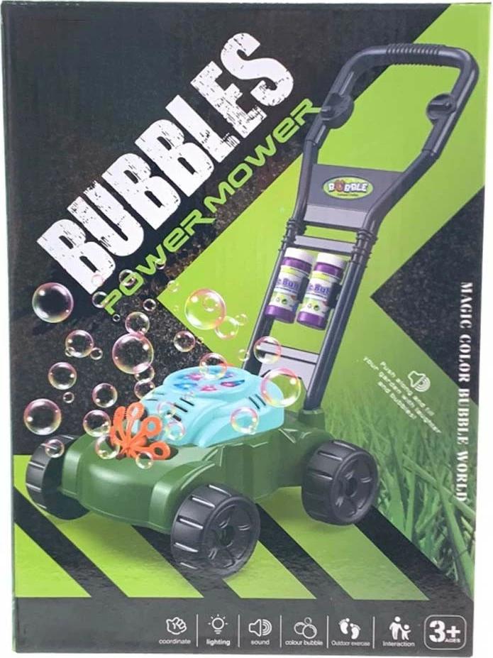 Lodër kositëse flluskash Madej 011221, plastikë, e zezë/gjelbër