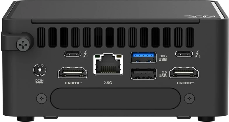 Kasë ASUS NUC 15 Pro RNUC15CRHU700002, Barebone, Zezë