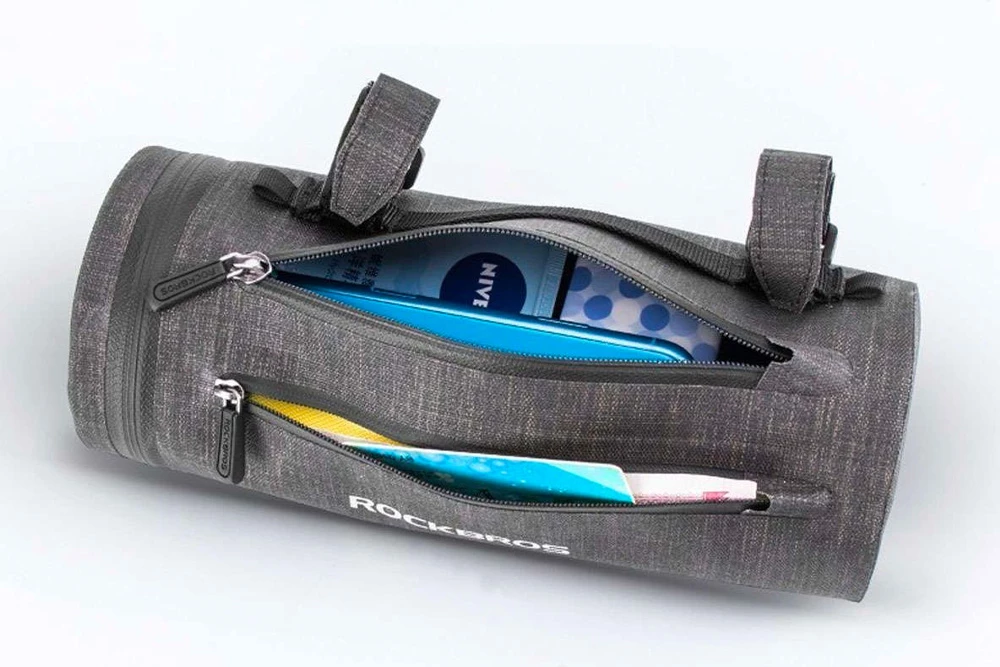 Çantë timoni për biçikletë Rockbros AS-051, 2L, najlon, e zezë