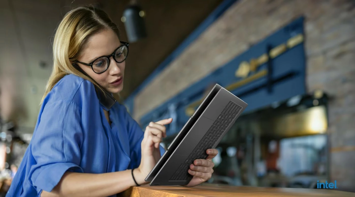 Laptop Lenovo ThinkBook 14 2-in-1 G5, Intel Core Ultra 5 225U, 16 GB RAM, 512 GB SSD, 14" Touch, Luna Grey