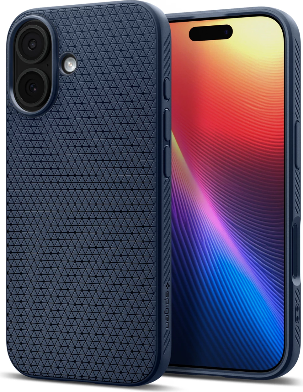 Mbështjellës Spigen Liquid Air për iPhone 17, Blu