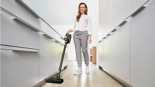 Fshesë me korrent Bosch Serie 8 BSS825MULT, 2-në-1, pa qese, Gri