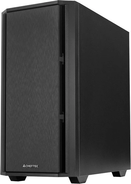 Kasë Chieftec AZ-01B-OP, Mini Tower, PC, micro ATX, Mini-ITX, uATX, e zezë