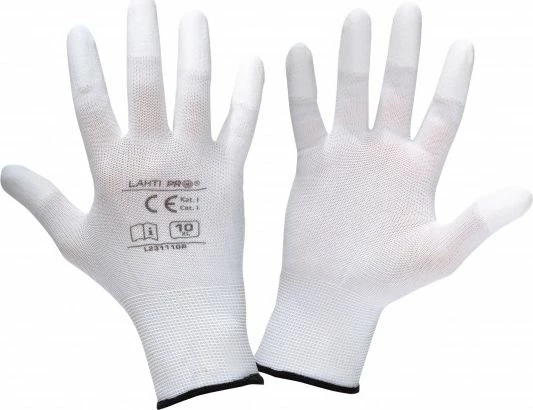 Doreza pune Lahti Pro L231111K, të veshura (coated), madhësi 11 (XXL), të bardha
