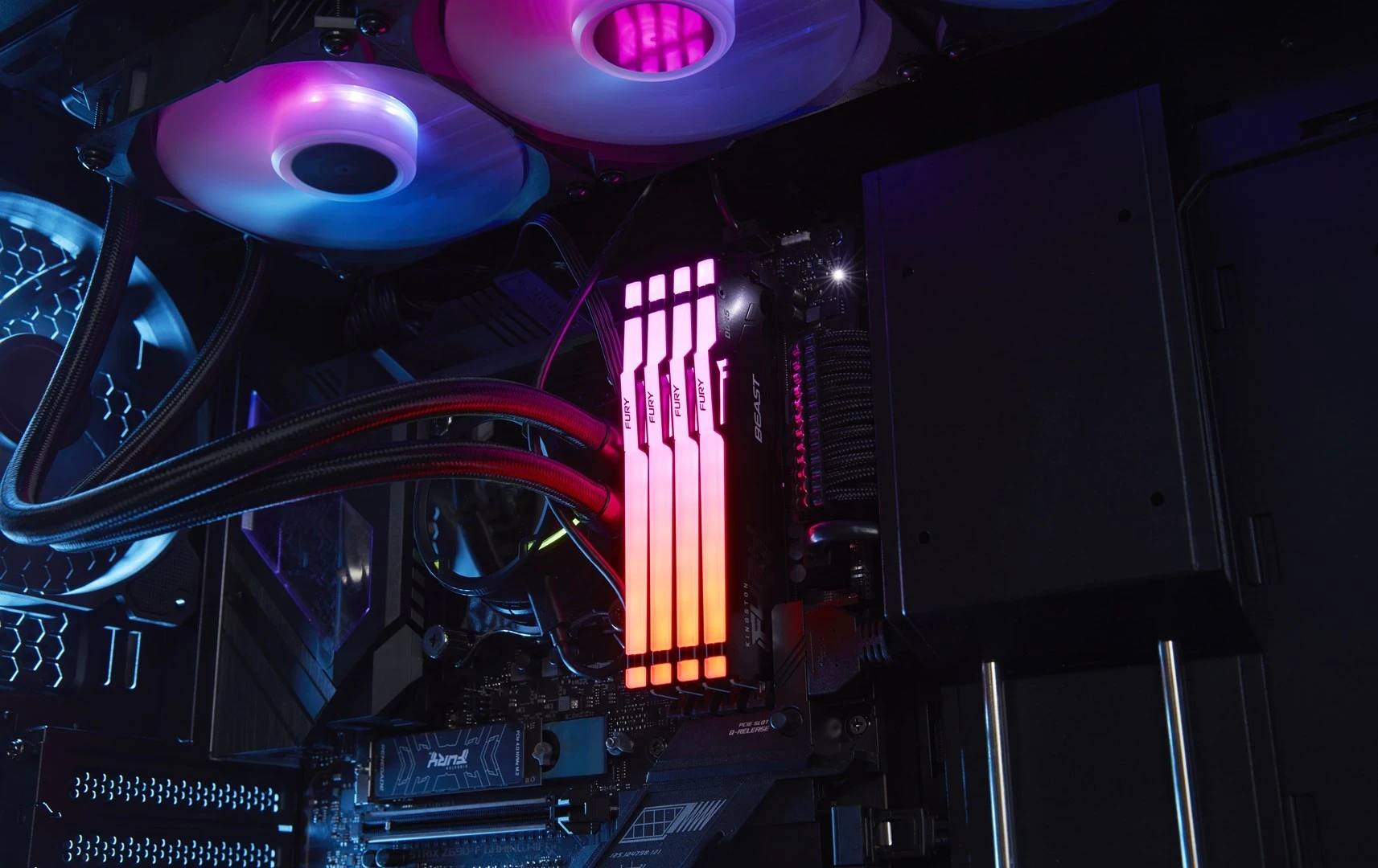 RAM Memorie Kingston Technology FURY  RGB CL50, 32GB DDR5 , 5600Mhz