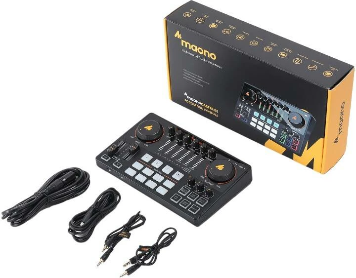 Kartë zanore Maono AME2, e jashtme, Bluetooth, e zezë