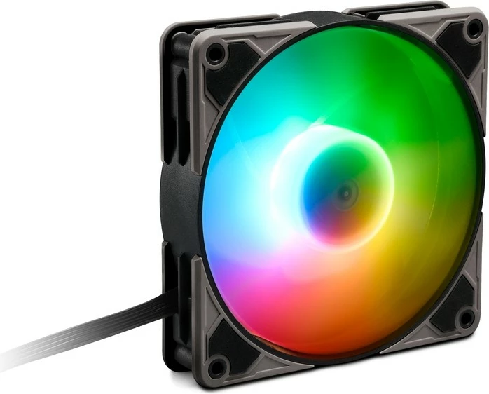 Ventilator kaze Sharkoon SilentStorm 120 PWM RGB, 120mm, transparent, RGB
