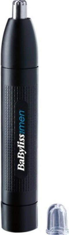 Makinë rroje për hundë dhe veshë, BaByliss, E650E, për meshkuj, kokë e larshme, e zezë