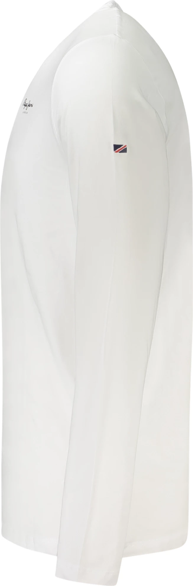 Maicë me mëngë të gjata PEPE JEANS për meshkuj, e bardhë