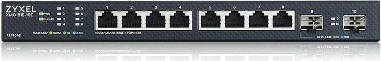 Switch Zyxel XMG1915-10E, 8 porta LAN 2.5 Gbit, menaxhues