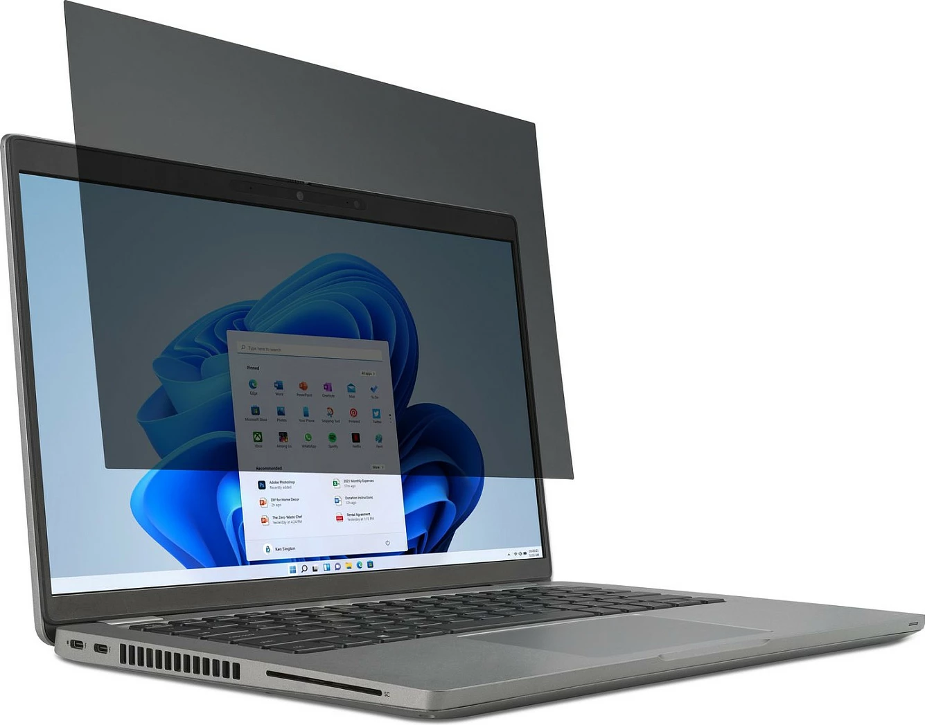 Filtër privatësie Kensington për laptop 14", 16:10, anti-glare, i zi