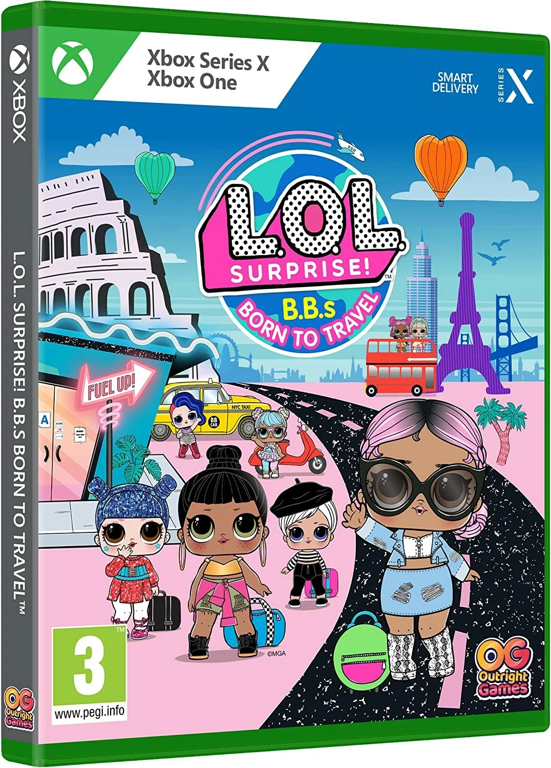 Lojë Xbox Outright Games L.O.L. Surprise! B.Bs Born to Travel, Xbox Series X/Xbox One, PEGI 3