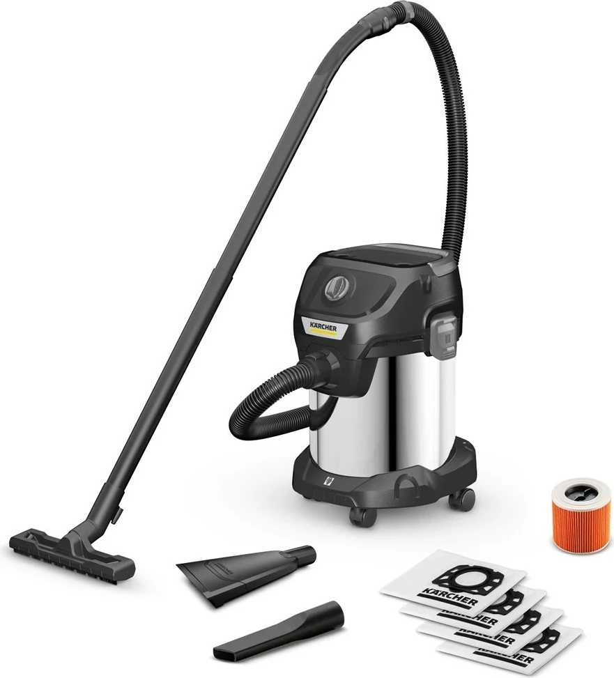 Fshesë elektrike KARCHER KWD 3 S V-17/4/20 Anniversary Edition, 17 L, 1000 W, Argjendtë