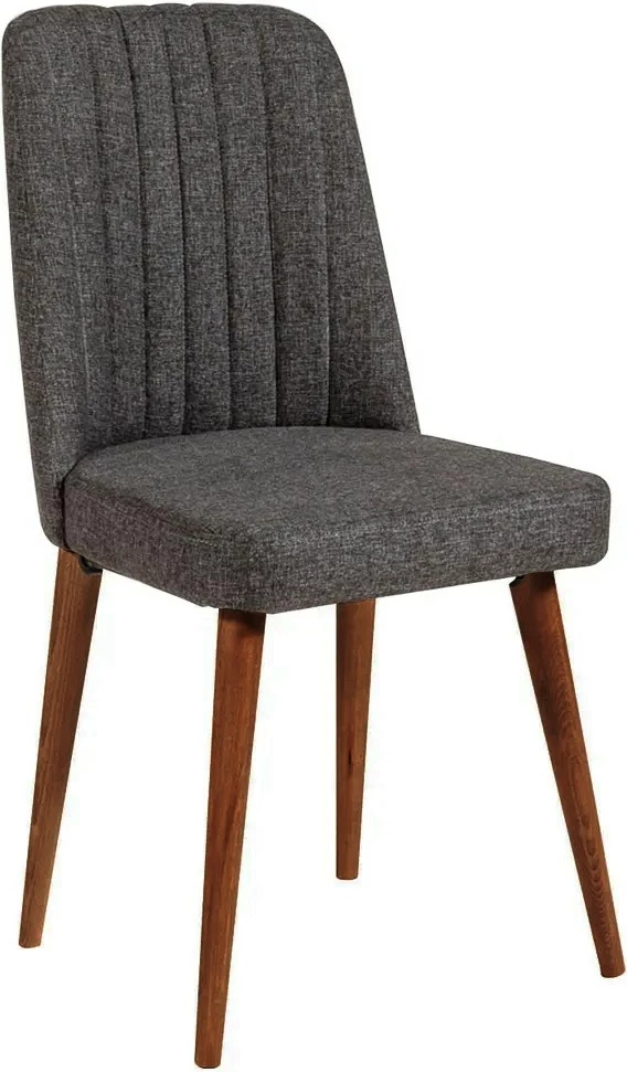 Set tavoline me karrige dhe konsolë, zgjatues, 5 pjesë, Skye Decor, Vina 02 1053, ngjyrë arre dhe antracit