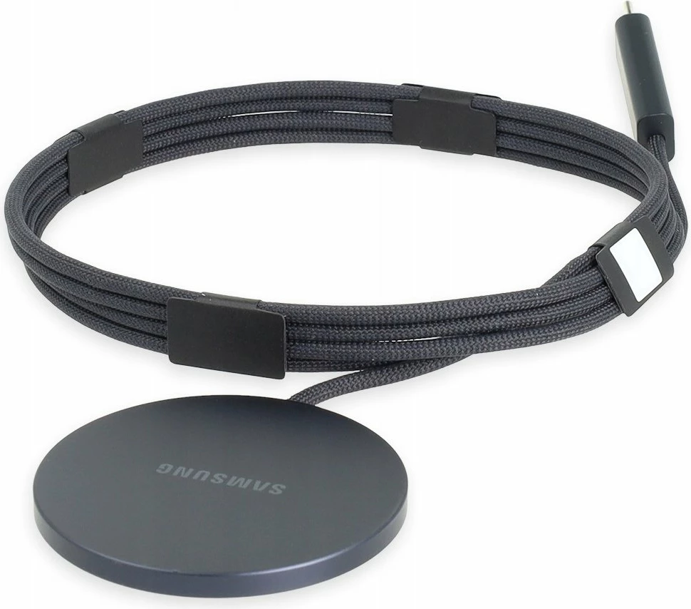 Karikues wireless magnetik Samsung EP-P2900BB 25W Qi2, kabllo USB-C 1.5 m, i zi
