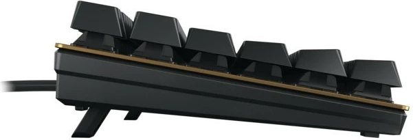 Tastierë mekanike Cherry KC 200 MX, QWERTZ, USB, Cherry MX Brown, e zezë, bronz