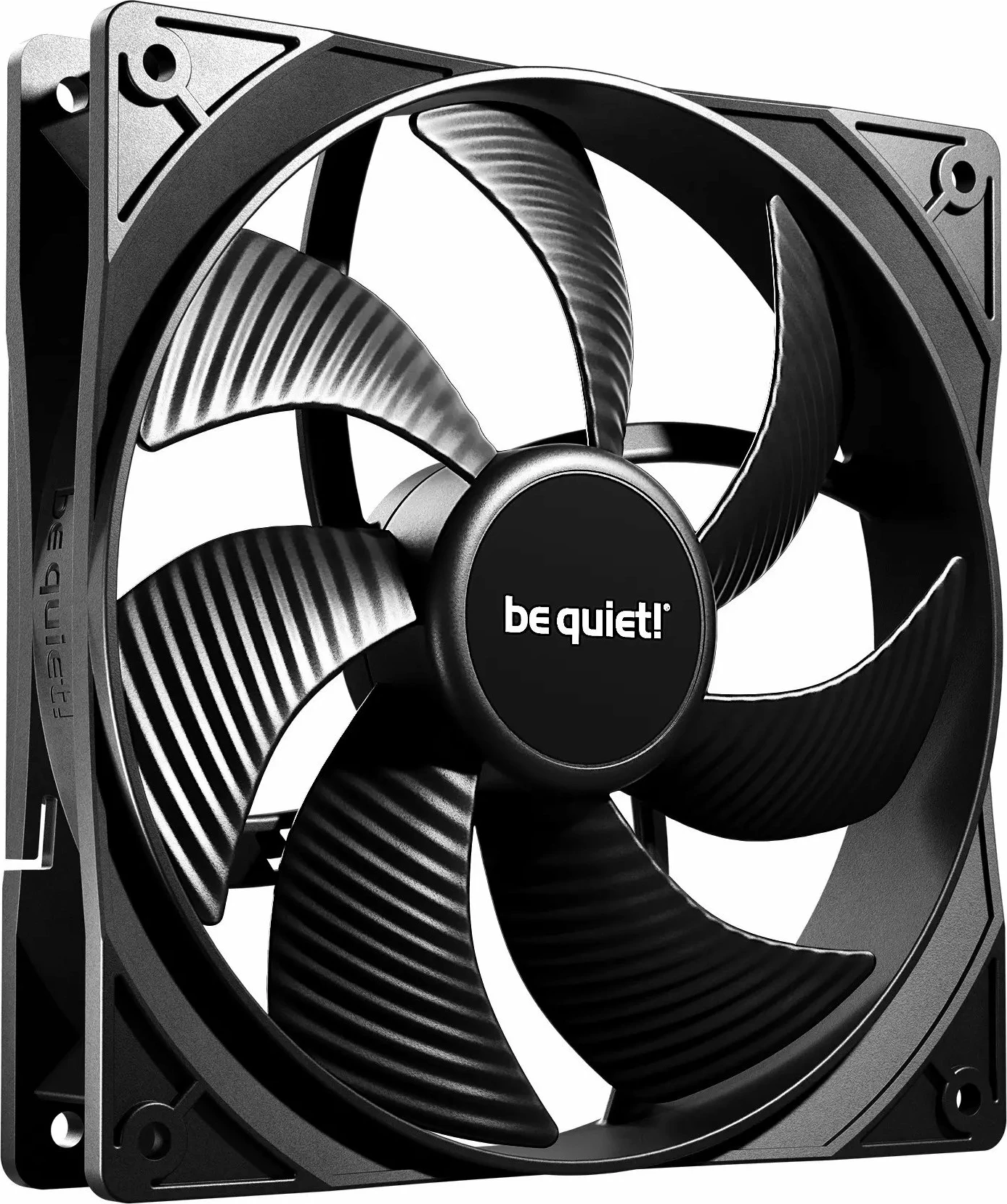 Ventilator PC be quiet! Pure Wings 3 BL139 140 mm PWM, i zi, paketë 3 copë