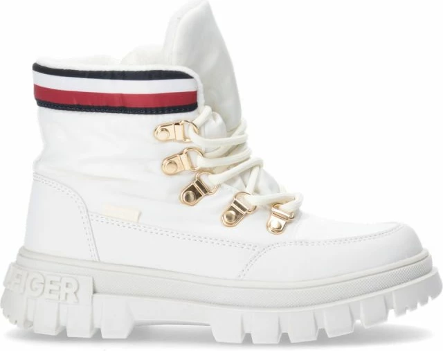 Çizme për femra Tommy Hilfiger, të bardha