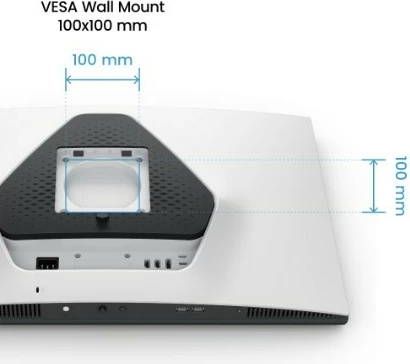 Monitor gaming BenQ EX271Q, 27", 2K, 180Hz, IPS, i bardhë/zi