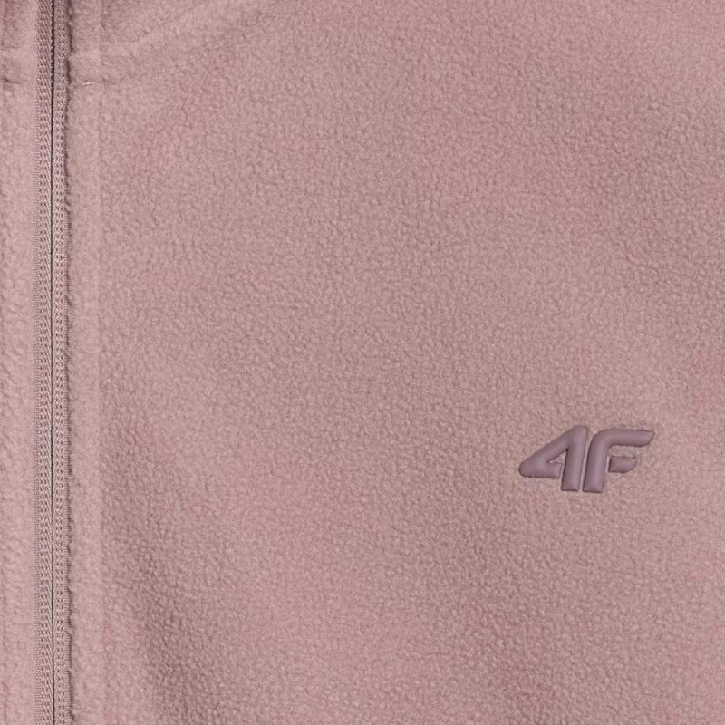 Duks fleece për femra 4F, vjollcë/rozë