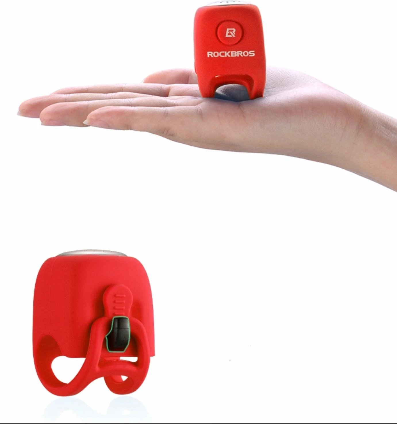 Zile elektronike për biçikletë Rockbros CB1709RD, e kuqe