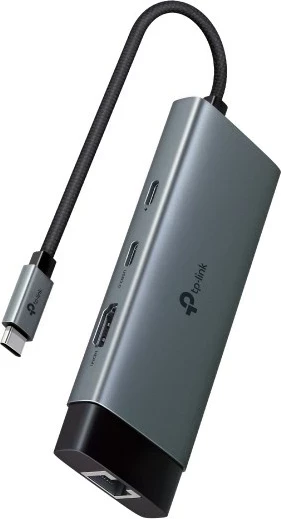 Hub USB TP-Link UH6120C, USB Type-C, Gri