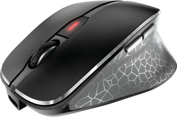 Maus Cherry MW 8C ERGO, Djathtas, Optik, RF Wireless + Bluetooth, 3000 DPI, Zi, Gri