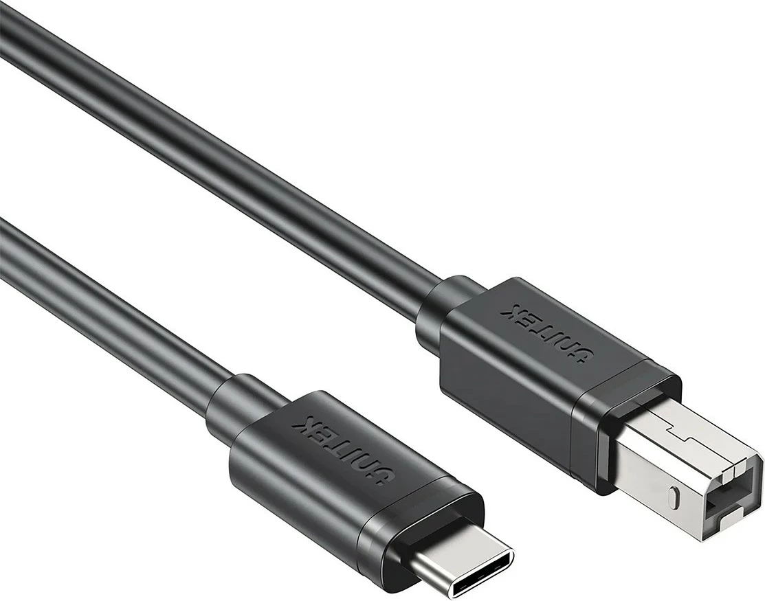 Kabëll Unitek USB-C në USB-B 3m i zi