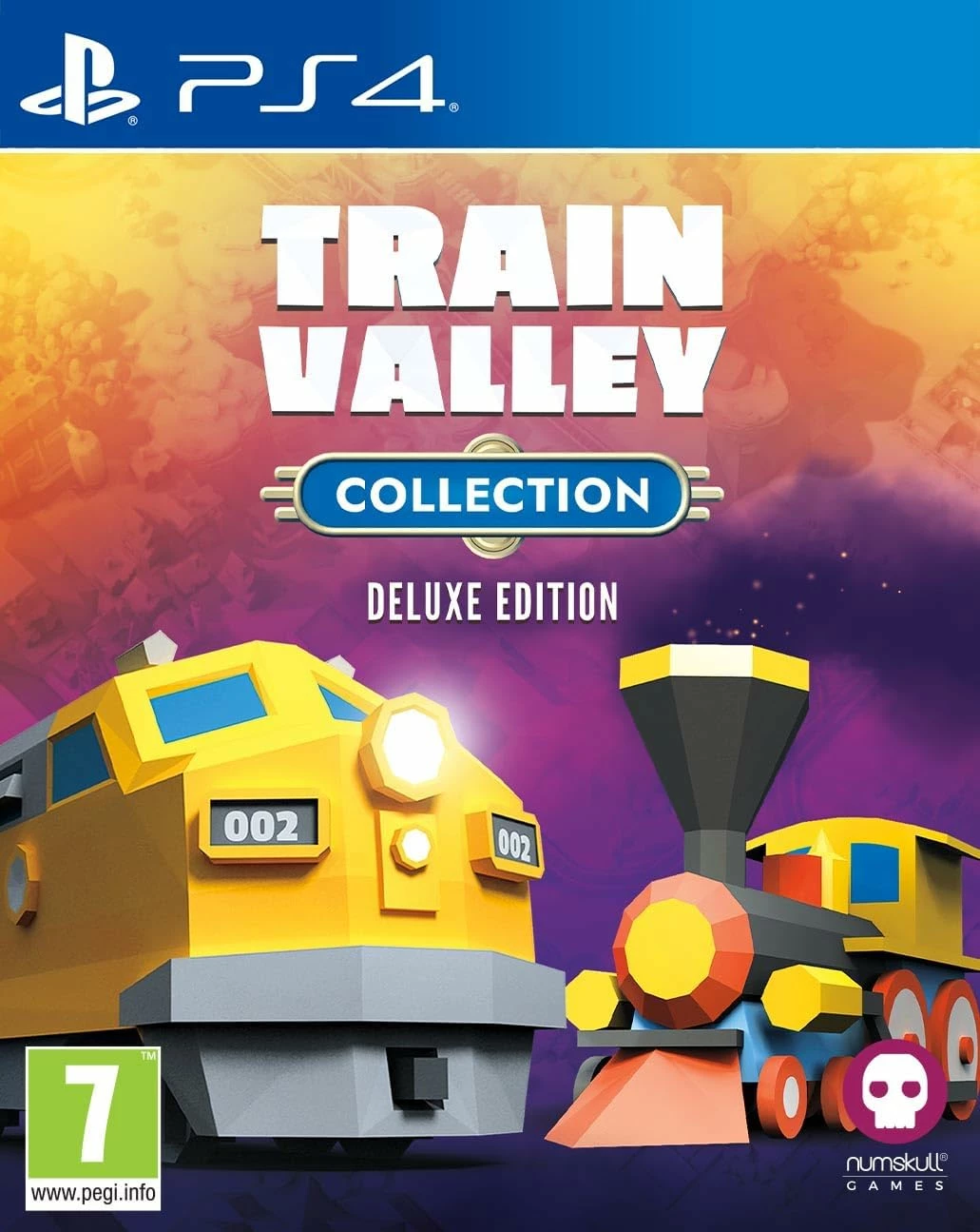 Lojë PS4 Numskull Games Train Valley Collection Deluxe Edition, përfshin Train Valley 1 & 2 + DLC, diorama 3D dhe set hekurudhor 4-pjesësh