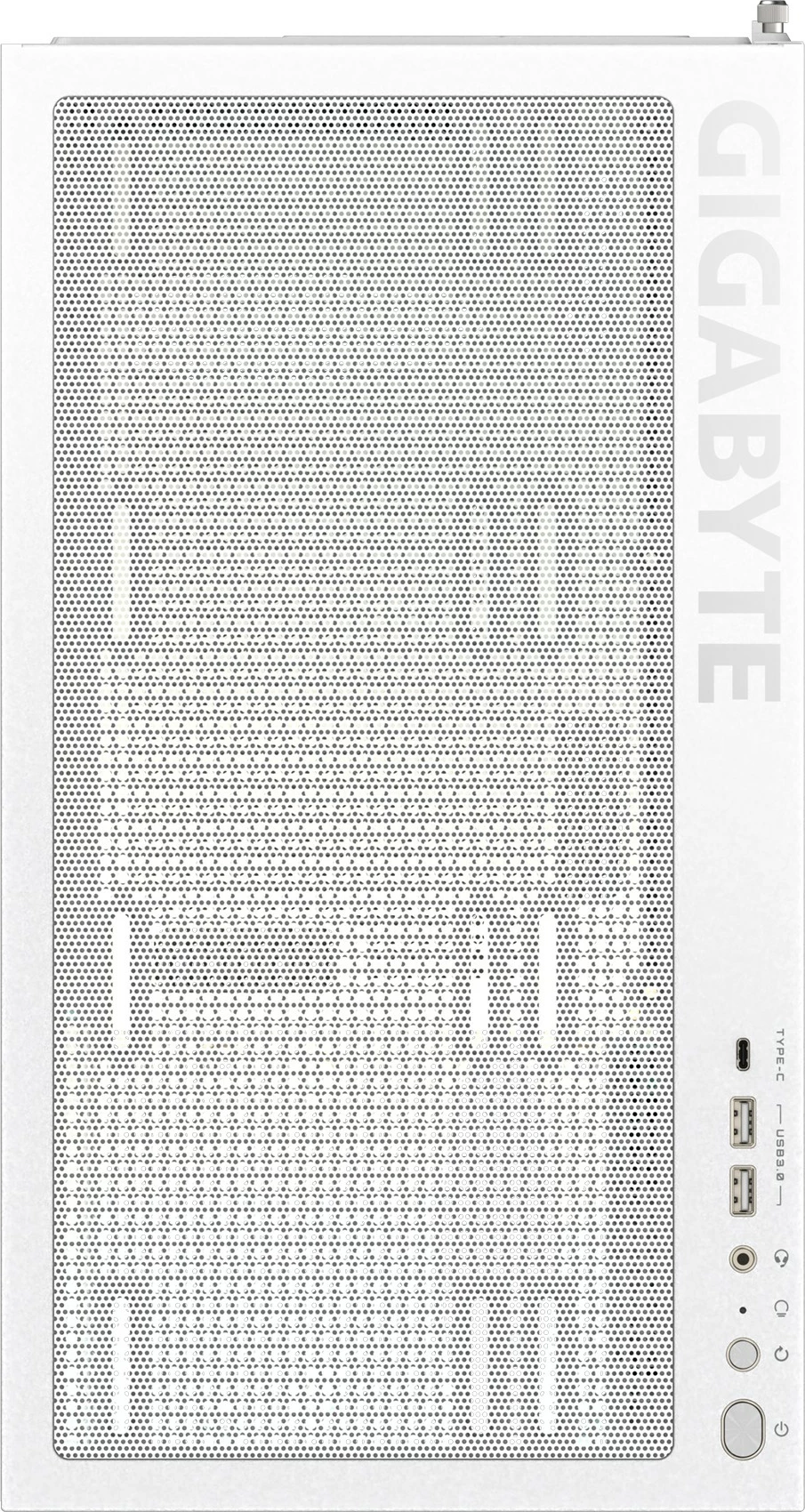 Kasë Gigabyte C500 Panoramic Stealth, Midi Tower, PC, ATX, Mini-ATX, Mini-ITX, e bardhë