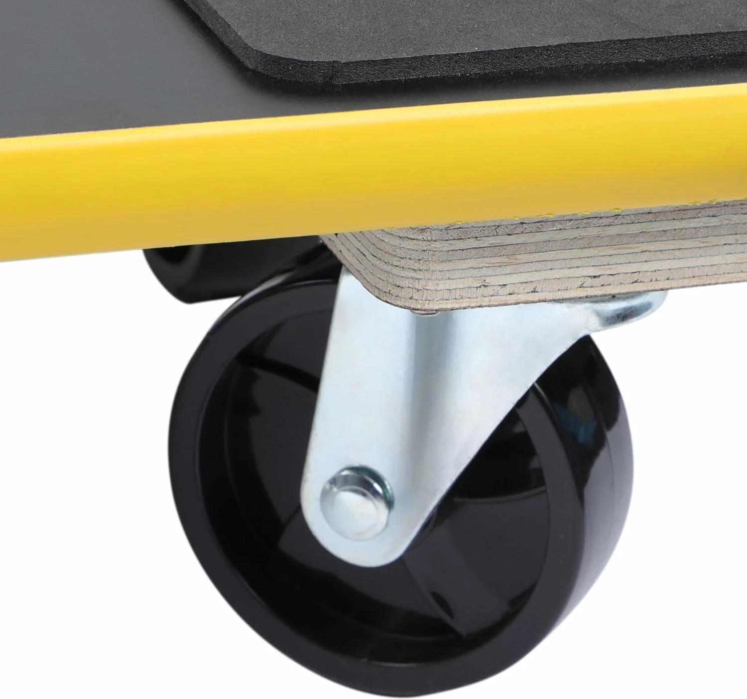 Karrocë platformë Stanley SXWT-MS572-SP, 200 kg, platformë 45x30 cm, rrota 7.6 cm, e verdhë/zezë